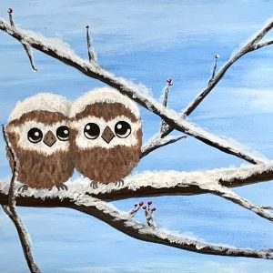 Let's Paint!  Baby Owls - 01/21  2PM