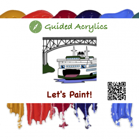 Let's Paint! Acrylics: Earth Day - April 18th 4:00PM (Freeland)