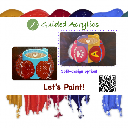 Let's Paint! Acrylics: Mug N Mittens - Jan 10th 3:00PM (Freeland)