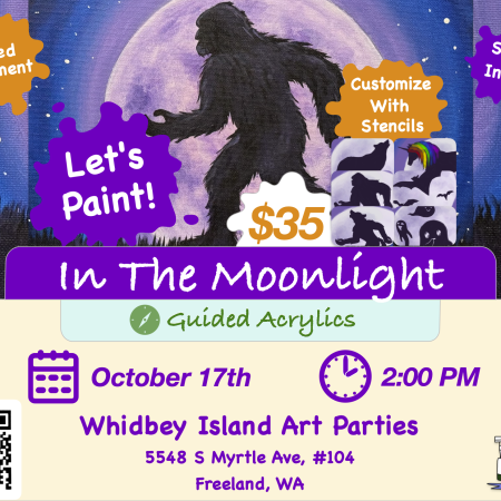 Let's Paint! Acrylics: In The Moonlight